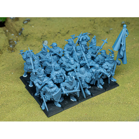 Higland miniatures Gallia - Chevaliers à pieds   