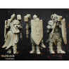 Higland miniatures Gallia - Chevaliers femmes à pieds   