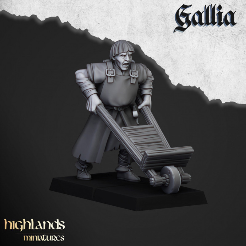 Higland miniatures Gallia - Trébuchet  