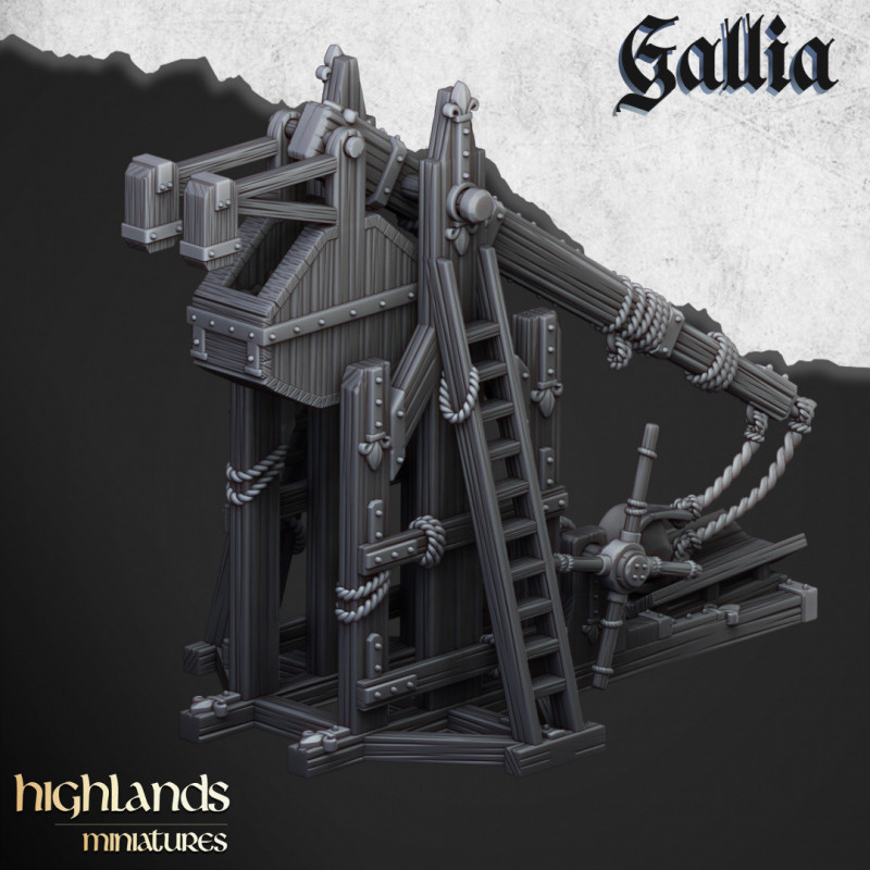 Higland miniatures Gallia - Trébuchet  