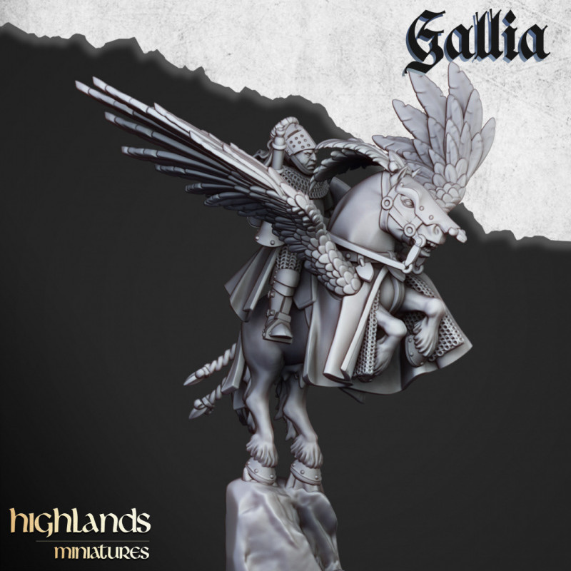 Higland miniatures Gallia - Cavaliers pégases   