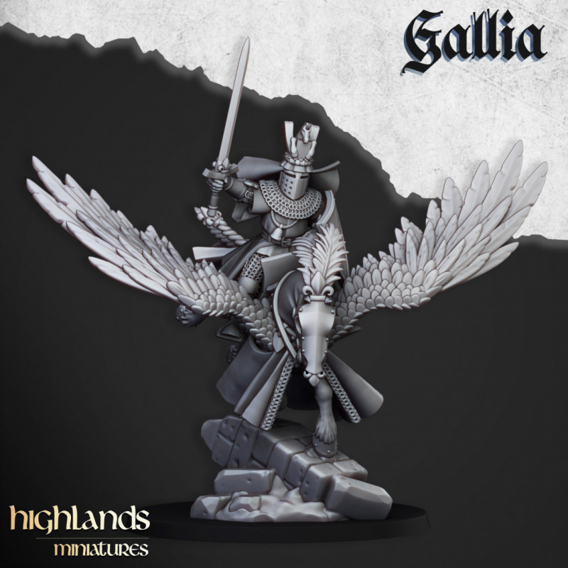 Higland miniatures Gallia - Cavaliers pégases   