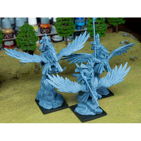 Higland miniatures Gallia - Cavaliers pégases   