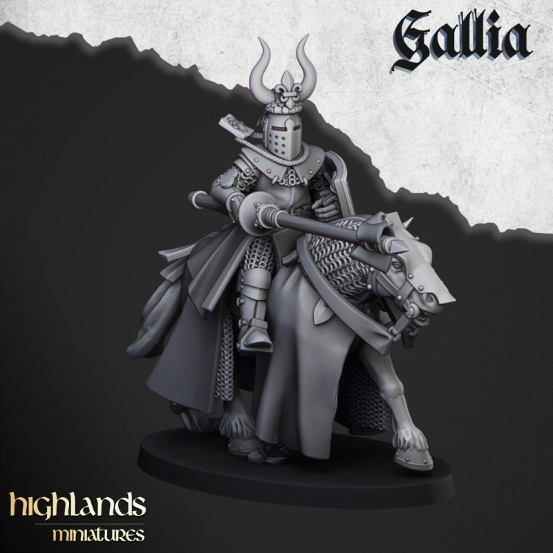 Higland miniatures Gallia - Chevaliers 