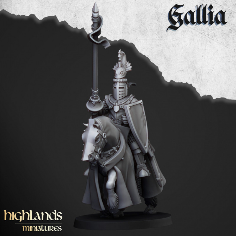 Higland miniatures Gallia - Chevaliers   