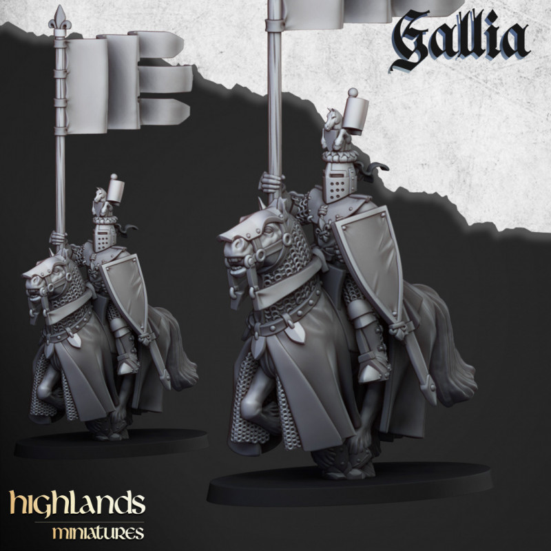 Higland miniatures Gallia - Chevaliers   