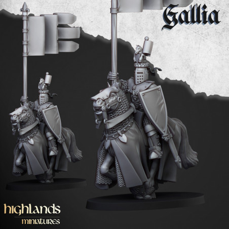 Higland miniatures Gallia - Chevaliers   
