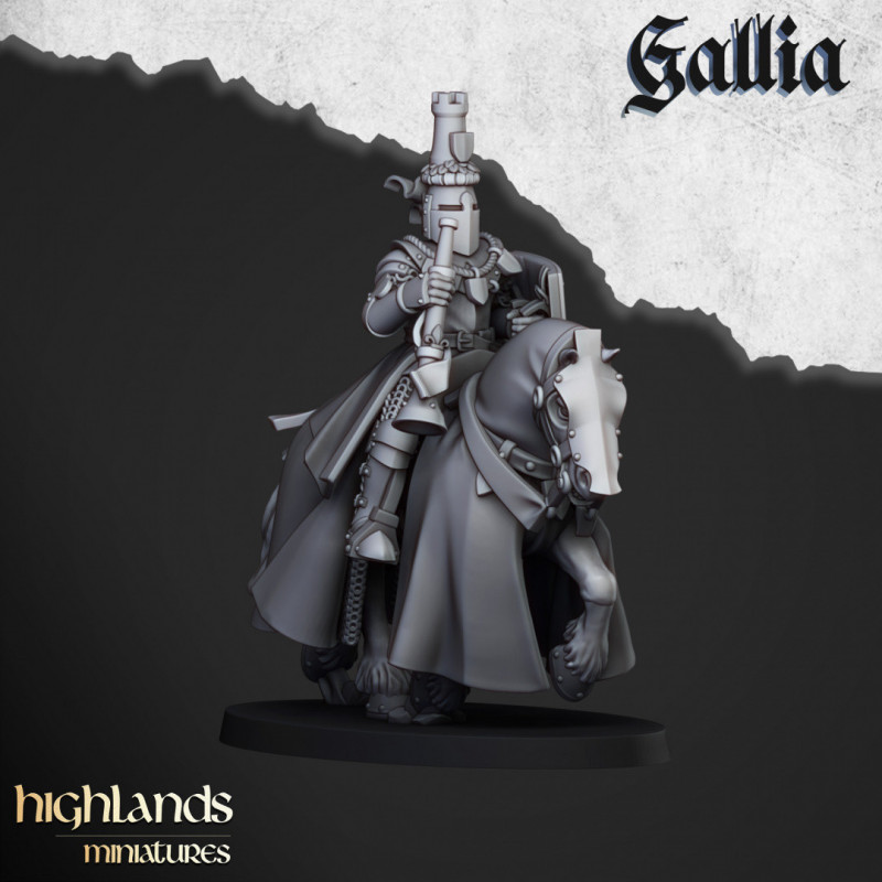Higland miniatures Gallia - Chevaliers   