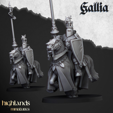 Higland miniatures Gallia - Chevaliers   