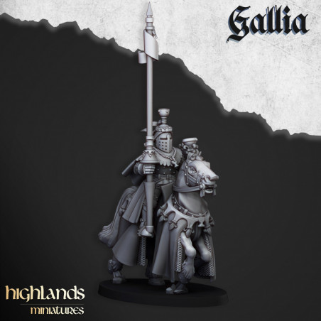 Higland miniatures Gallia - Chevaliers du Royaume   