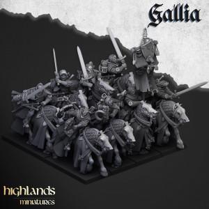 Higland miniatures Gallia - Chevaliers de la quête   