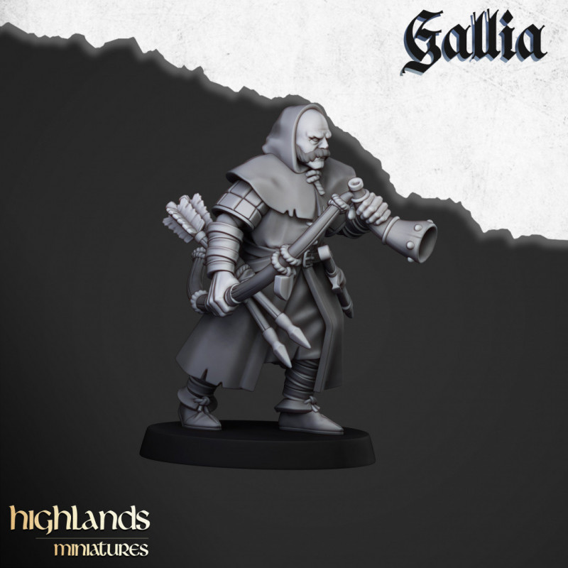 Higland miniatures Gallia - Archers   