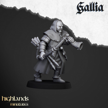 Higland miniatures Gallia - Archers   