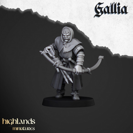 Higland miniatures Gallia - Archers   