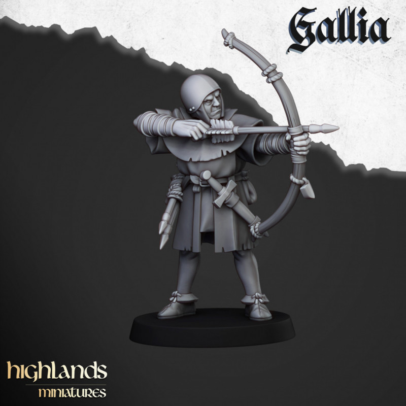 Higland miniatures Gallia - Archers   