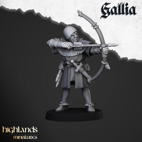 Higland miniatures Gallia - Archers   