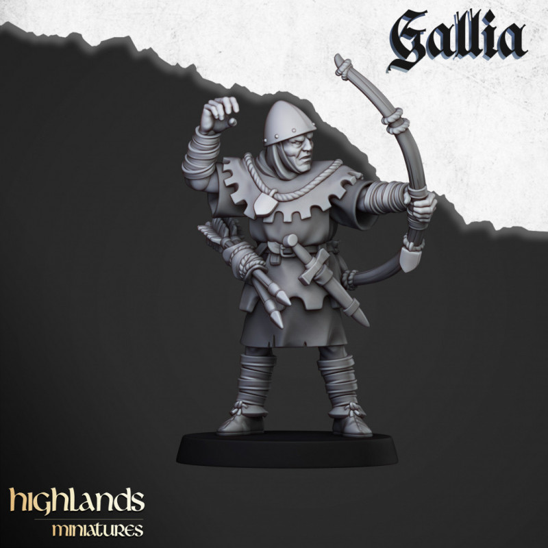 Higland miniatures Gallia - Archers   