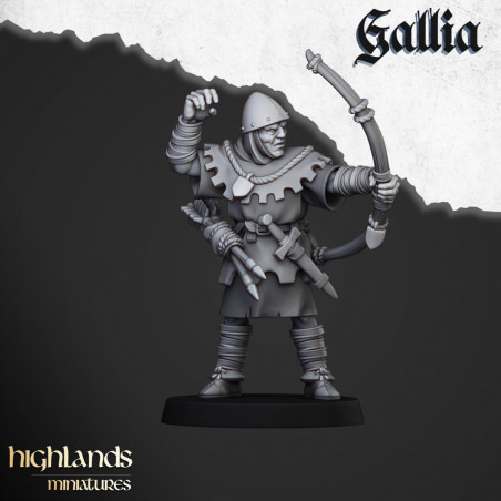 Higland miniatures Gallia - Archers   