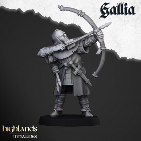 Higland miniatures Gallia - Archers   
