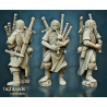 Higland miniatures Gallia - Chevaliers de la quête à pieds   