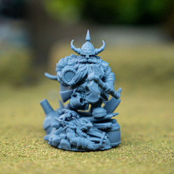Higlands Miniatures 3D-Heros nain Maitre brasseur   (2)