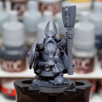 Avatars Of War 3D Printed miniature Barbare maraudeur avec fleau   