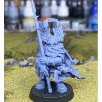 Avatars Of War 3D Printed miniature Barbare maraudeur avec fleau  