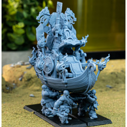 Higlands Miniatures 3D-Trône de pouvoir nain   (2)