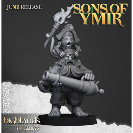 Higlands Miniatures 3D-Pirates nains   