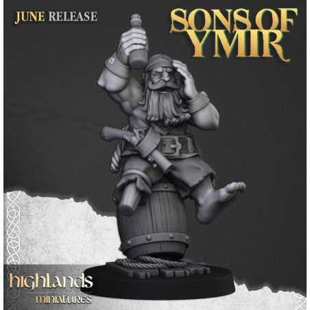 Higlands Miniatures 3D-Pirates nains   