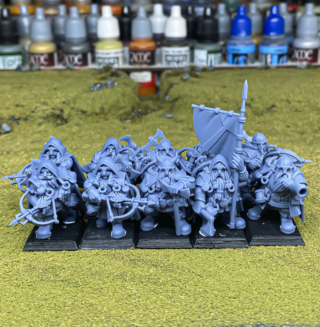 Kingdoms Of Zwerge -rangers Zwerge Achsen - Imagen 15 de 24