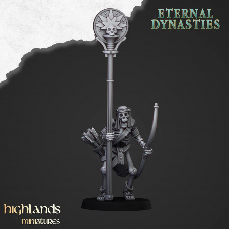 Higland Miniatures-Eternal Dynasties-Archers squelettes   