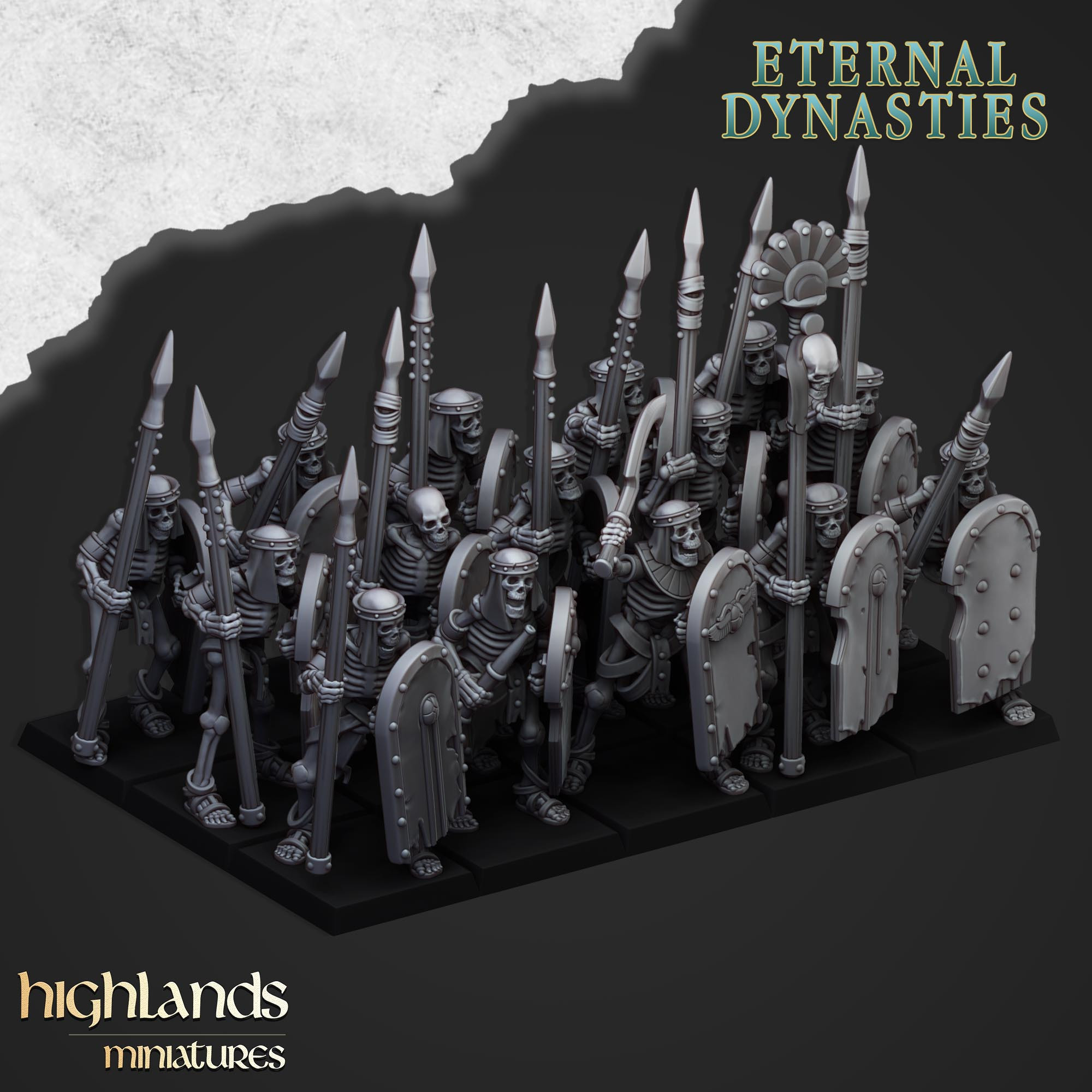 Eternal Dynasties - Lancers Skeletons - Imagen 17 de 17