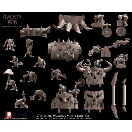 Avatars of WarChariot à pompe 