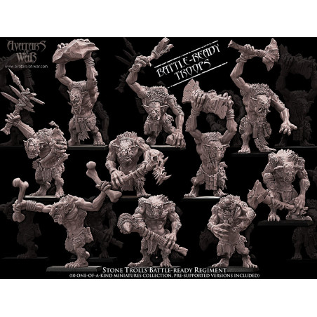 Avatars Of War -Battle ReadyTrolls de pierre    Avatars Of War -Battle ReadyTrolls de pierre