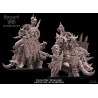 Avatars Of War 3D-Chef orque noir sur sanglier   
