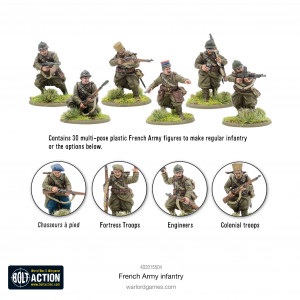 Bolt Action - Frenc Army infantry 
