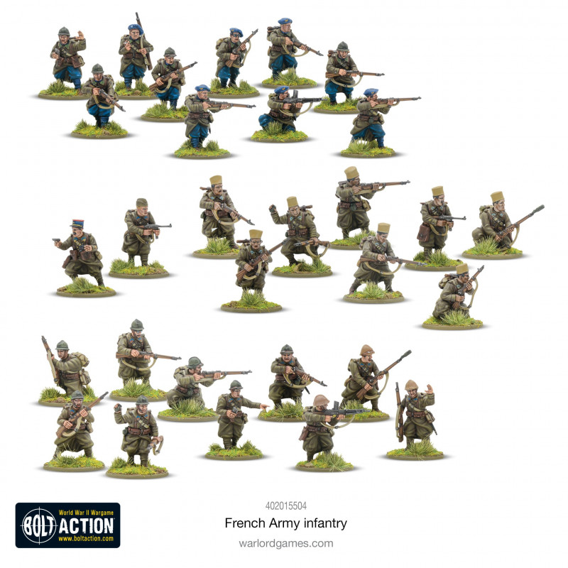 Bolt Action - Frenc Army infantry 