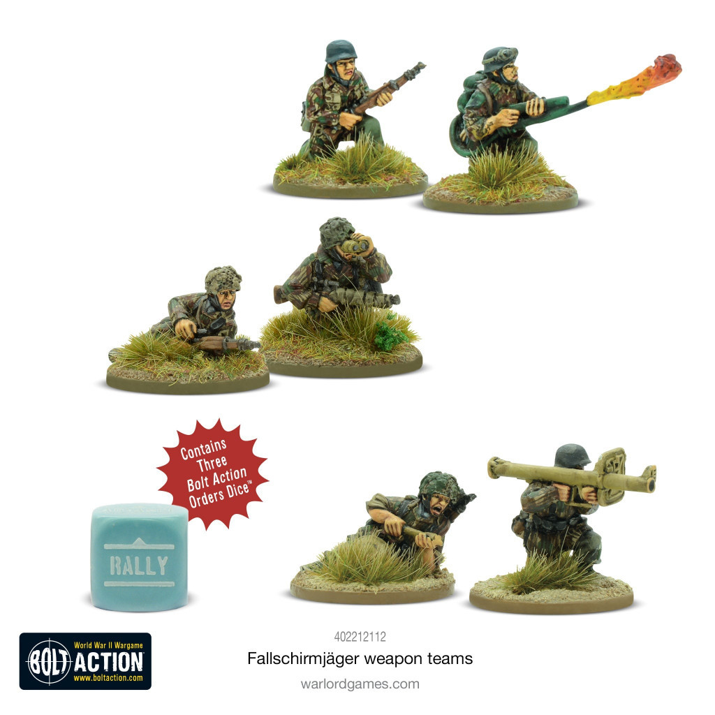 Bolt Action - Fallschirmjäger Weapons Teams - Picture 1 of 2