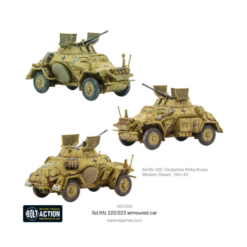Bolt Action - British - Humber MK II/IV Armoured Car 