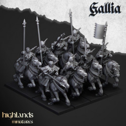 Galia Highland Miniatures - Figurines 3D Inspirées des Bretonniens pour Wargames Fantasy