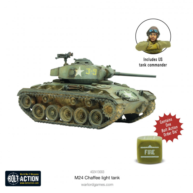 M24 Chaffee, US Light Tank
 