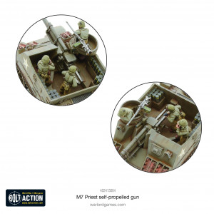 M7 Priest Self-Propelled Gun
 