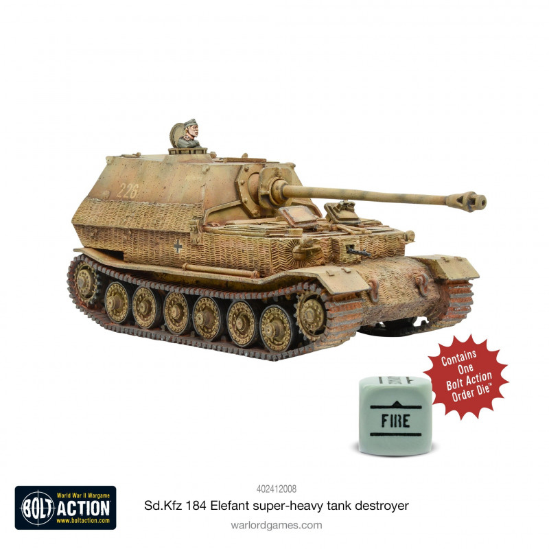 Bolt Action - Sd.Kfz 184 Elefant Heavy Tank Destroyer