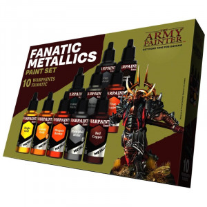 PrécommandeArmy PainterWarpaints fanaticMETALLICS PAINT SET 