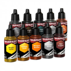 PrécommandeArmy PainterWarpaints fanaticMETALLICS PAINT SET  (2)
