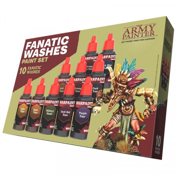 Précommande Army Painter Warpaints fanatic Washes PAINT SET 