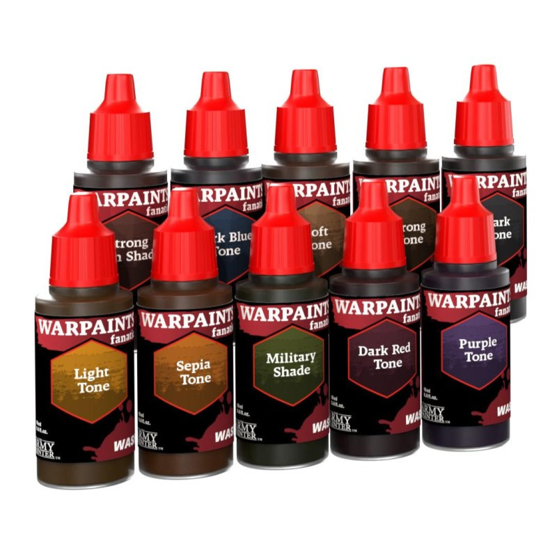Précommande Army Painter Warpaints fanatic Washes PAINT SET 