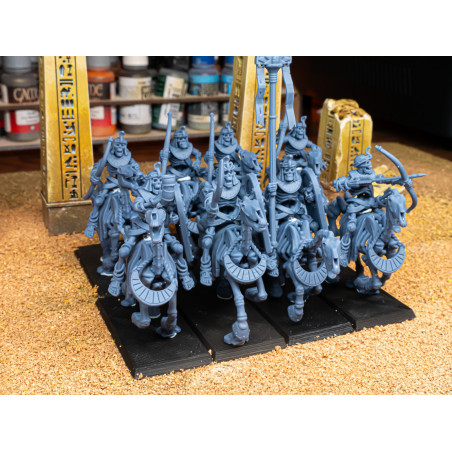 Higlands Miniature-Eternal Dynasties-Cavaliers Squelettes Arc 