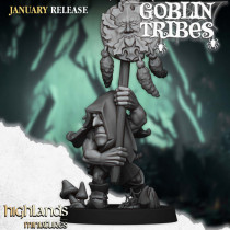 Higlands Miniature-Gobelins armes de base/bouclier   